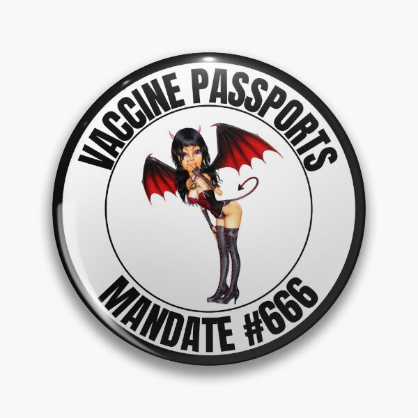 Artikelvorschau, Impfpass-Mandat #666 Devil Girl entworfen und verkauft von RGRamsey.
