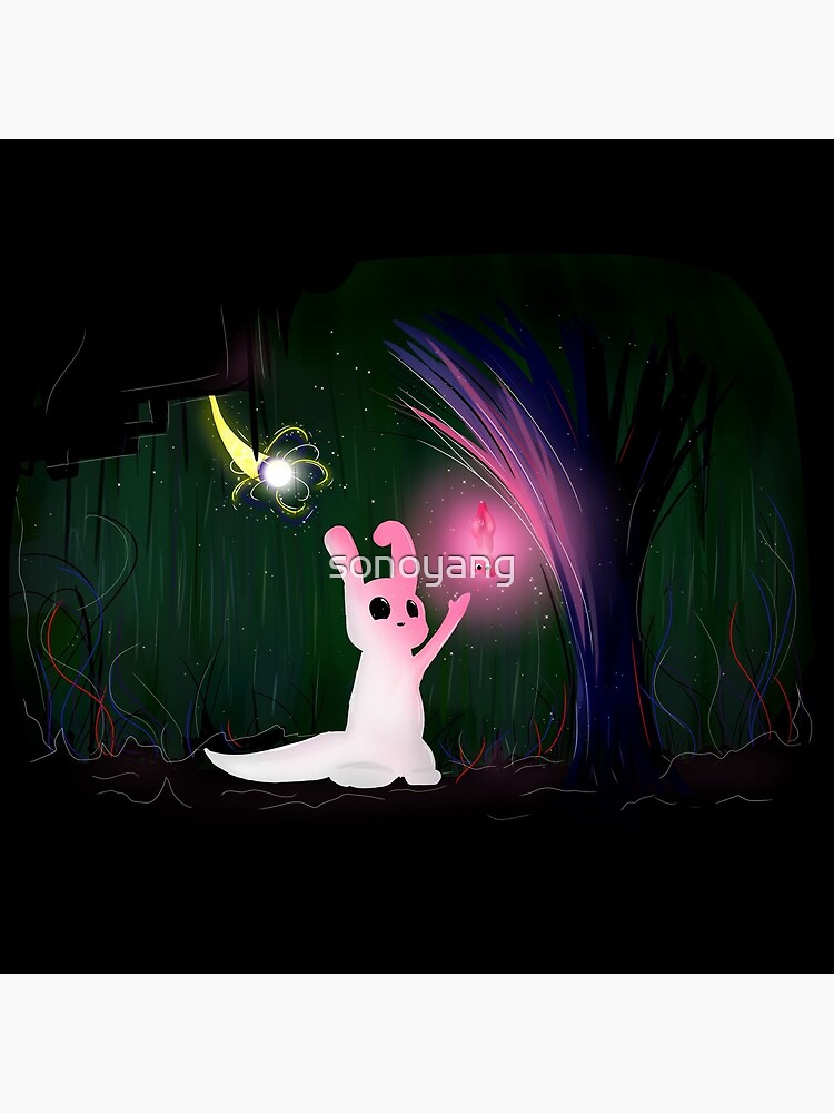 Glowing Slugcat // Rain World by sonoyang