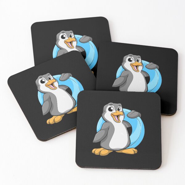 Item preview, Penguin at Swimming with Swimming ring  designed and sold by PizzutiExcel.