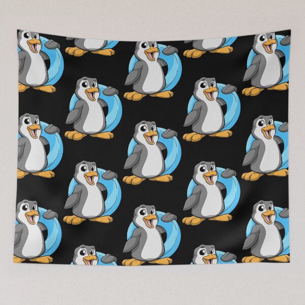 Item preview, Penguin at Swimming with Swimming ring  designed and sold by PizzutiExcel.