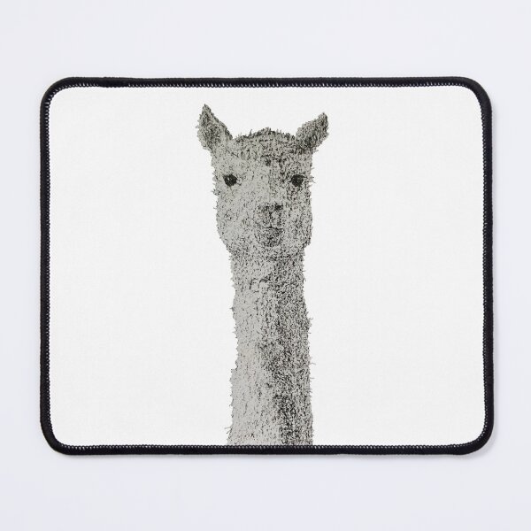 Item preview, Dotwork Llama Art Print designed and sold by DrawWithSacha.