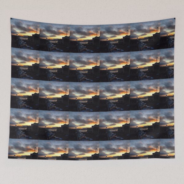 Item preview, Sunset, Fisherman's Grotto designed and sold by hitomimyhomie.