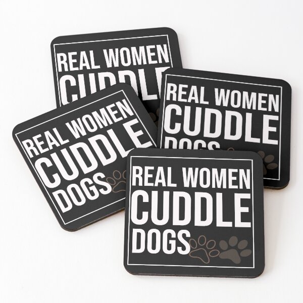 Item preview, Real women Cuddle dogs T-shirts designed and sold by simonrice14.