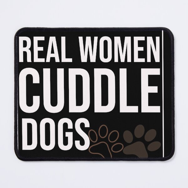 Item preview, Real women Cuddle dogs T-shirts designed and sold by simonrice14.
