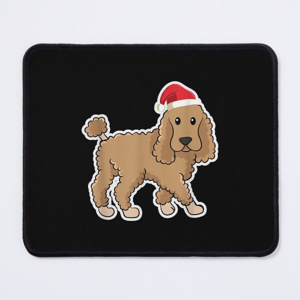 Item preview,  Funny Poodle Christmas With Santa designed and sold by dianev79.