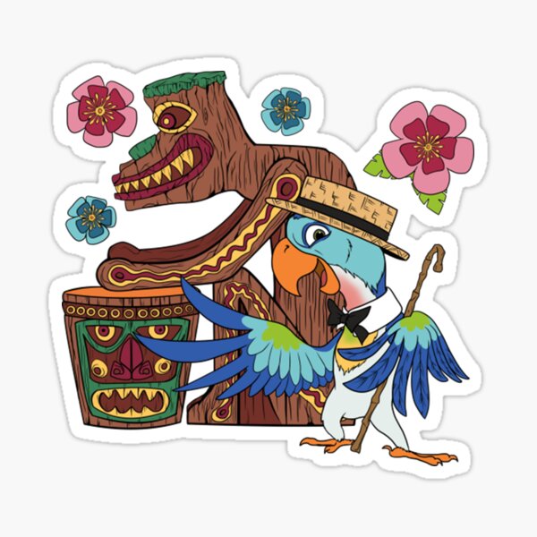 Item preview, Enchanted Tiki Room Come See The Tiki Room  designed and sold by LamelaRoneho.