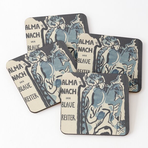 Item preview, Wassily Kandinsky "Final design for the cover of the almanac ‘The Blue Rider’" designed and sold by sunny-007.
