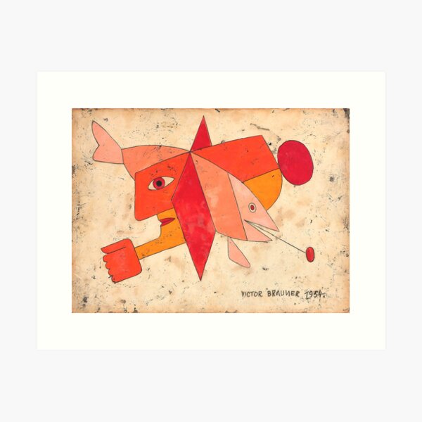 Item preview, Sans Titre by Victor Brauner designed and sold by Hanna Hanuman.