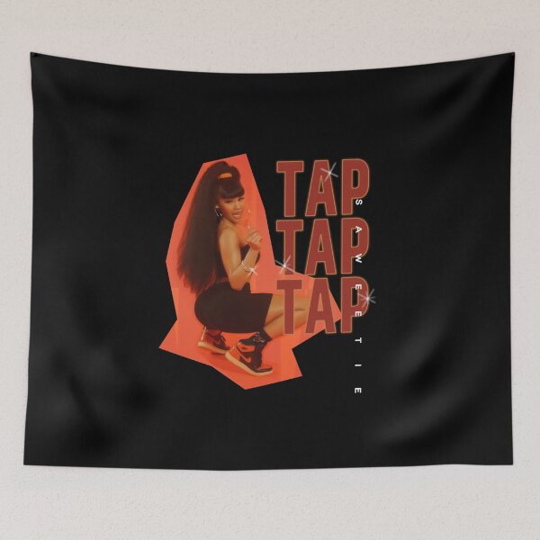 Item preview, Saweetie - Black Tap Tap  front designed and sold by Gregory Thomas Miller.