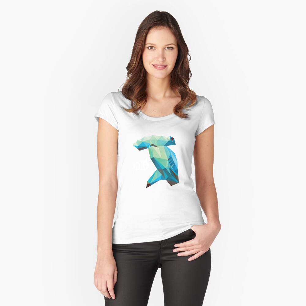 Item preview, Fitted Scoop T-Shirt designed and sold by ivypea.