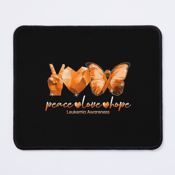 Item preview, Peace Love Hope Leukemia Awareness designed and sold by dianev79.
