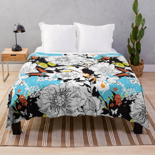 Item preview, Butterfly Flower Pattern, Butterfly Seamless Flower Pattern, Butterfly Pattern, Butterfly, Flower, Pattern designed and sold by graphic-genie.