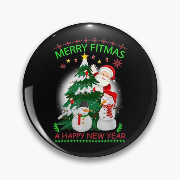 Item preview,  Merry Fitmas Happy Year Funny designed and sold by donnagia.