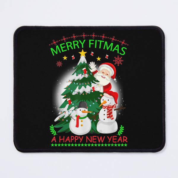 Item preview, Merry Fitmas Happy Year Funny designed and sold by donnagia.