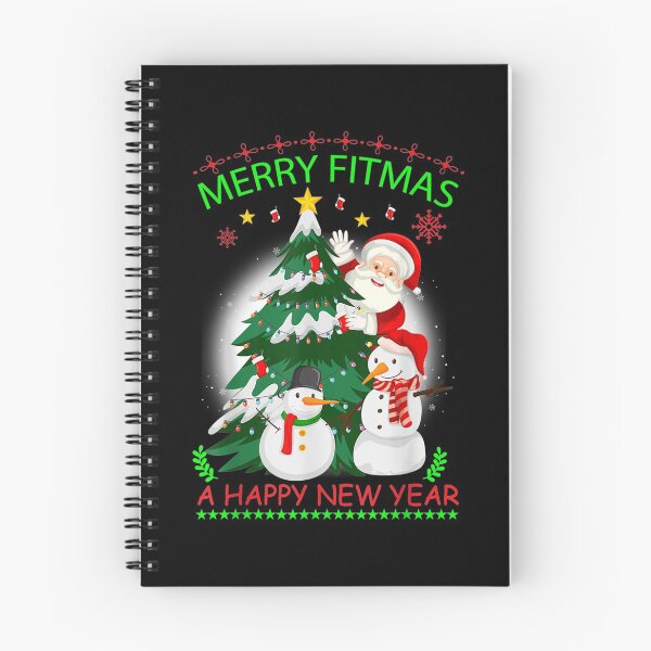 Item preview,  Merry Fitmas Happy Year Funny designed and sold by donnagia.