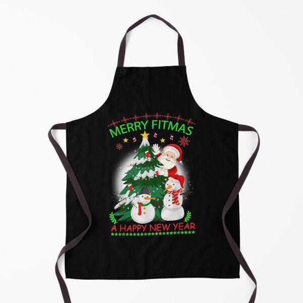 Item preview, Merry Fitmas Happy Year Funny designed and sold by donnagia.