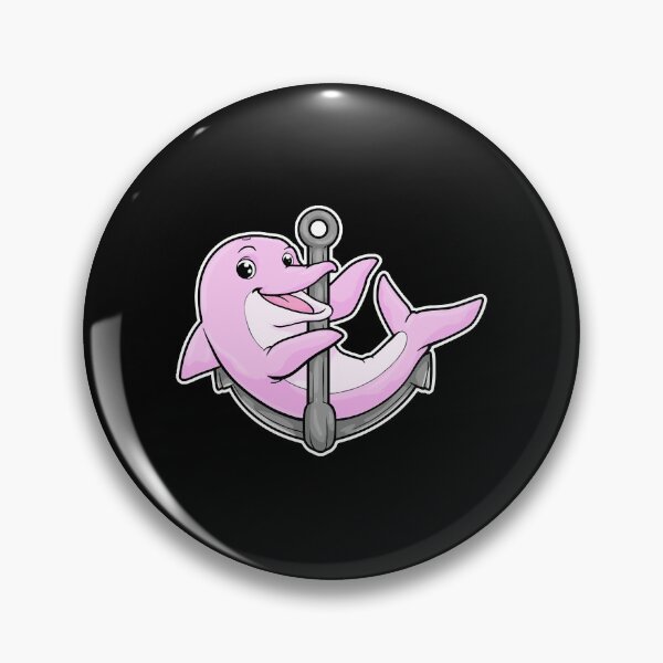 Item preview, Dolphin with Anchor  designed and sold by PizzutiExcel.