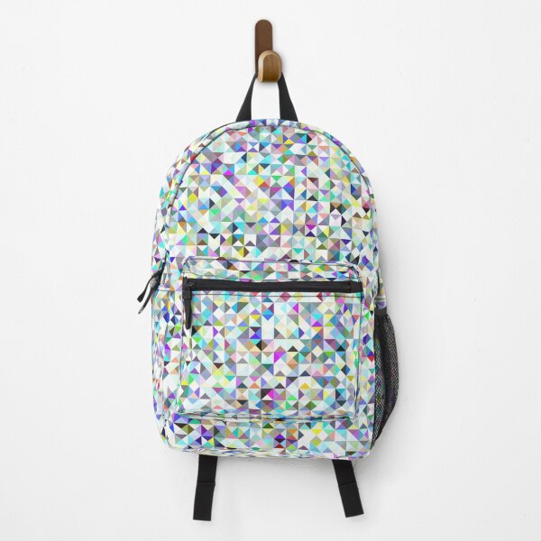 Item preview, Printed image of sparkling triangles - geometric pattern designed and sold by JaReVa.