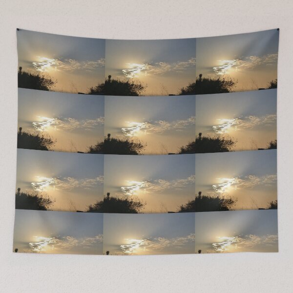 Item preview, Sunset behind clouds designed and sold by hitomimyhomie.