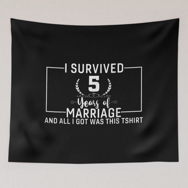 Item preview,  Ovog Survived Years Marriage Couple Matching designed and sold by donnagia.