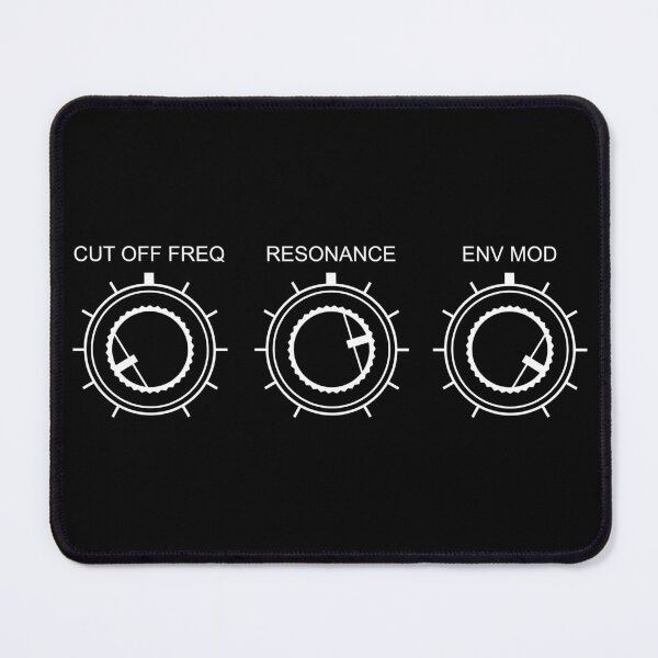 Item preview, Synthesizer filter controls for Electronic Musician designed and sold by AtomicMalibu.
