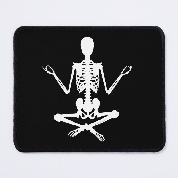 Item preview, Meditating Skeleton designed and sold by hassukissa.