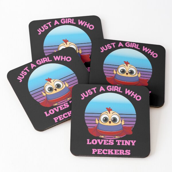 Item preview, Just A Girl Who Loves Tiny Peckers designed and sold by Buzzbazaar.