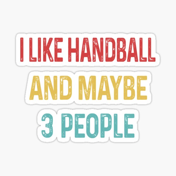 Item preview, I like Handball and maybe 3 people designed and sold by WinghiDesign.