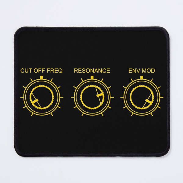 Item preview, Synthesizer filter controls for Electronic Musician designed and sold by AtomicMalibu.