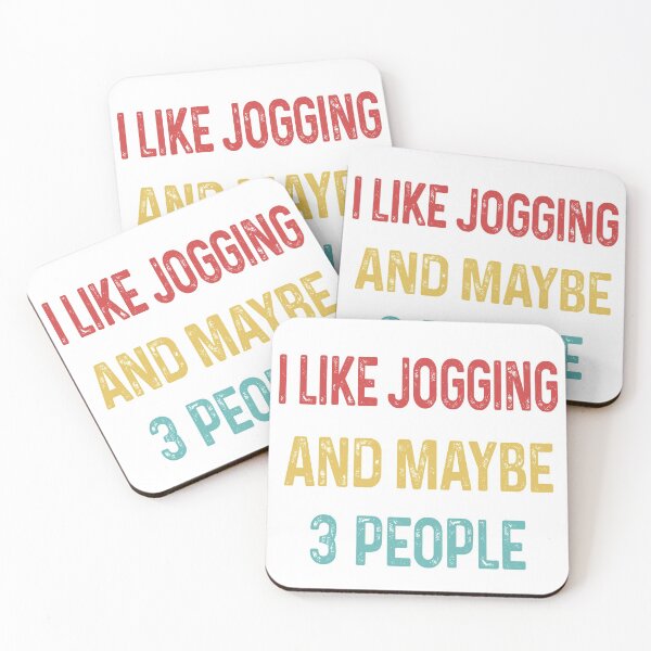Item preview, I like Jogging and maybe 3 people designed and sold by WinghiDesign.