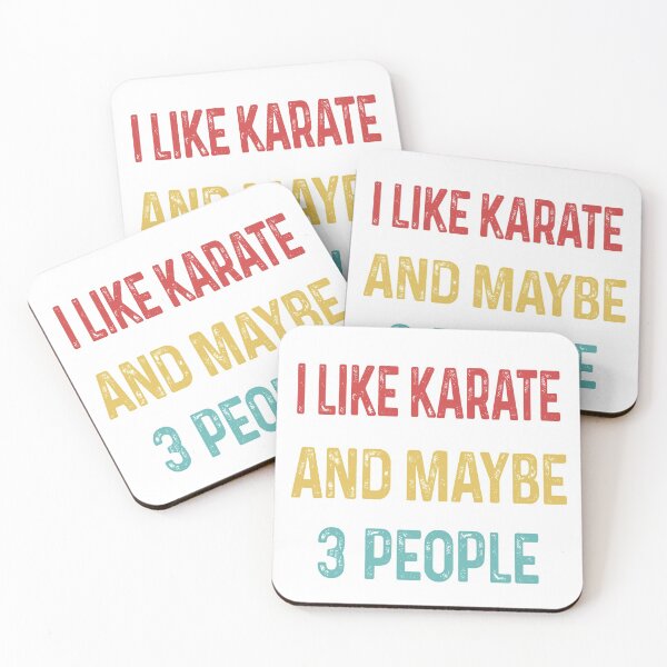 Item preview, I like Karate and maybe 3 people designed and sold by WinghiDesign.