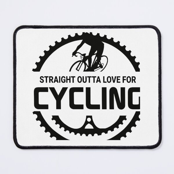 Item preview, Straight outta love for cycling designed and sold by Midhuna.