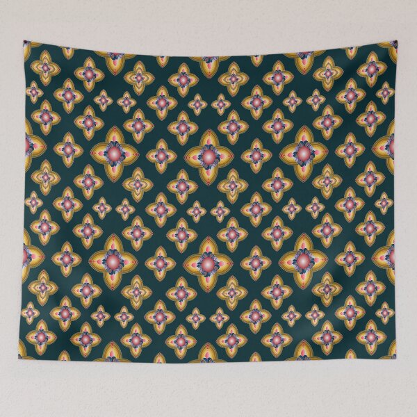 Item preview, Flower Patterns Abstract Design designed and sold by ClassyPatterns.
