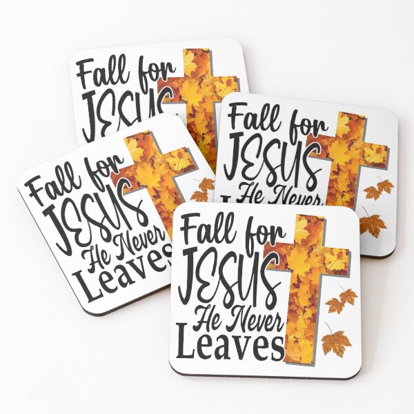 Item preview, Fall for Jesus He Never Leaves designed and sold by Joyamotion.