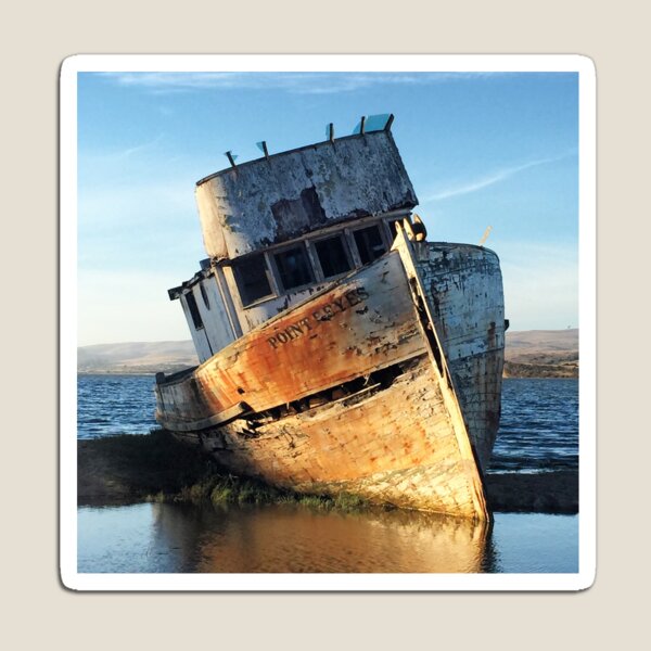 Point Reyes shipwreck Magnet