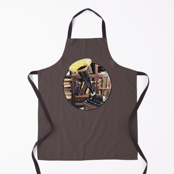 Item preview, Vintage Phonograph in Library Circa 1880 designed and sold by Susan Savad.