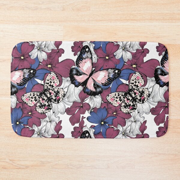 Item preview, Butterfly Flower Pattern, Butterfly Seamless Flower Pattern, Butterfly Pattern, Butterfly, Flower, Pattern designed and sold by graphic-genie.