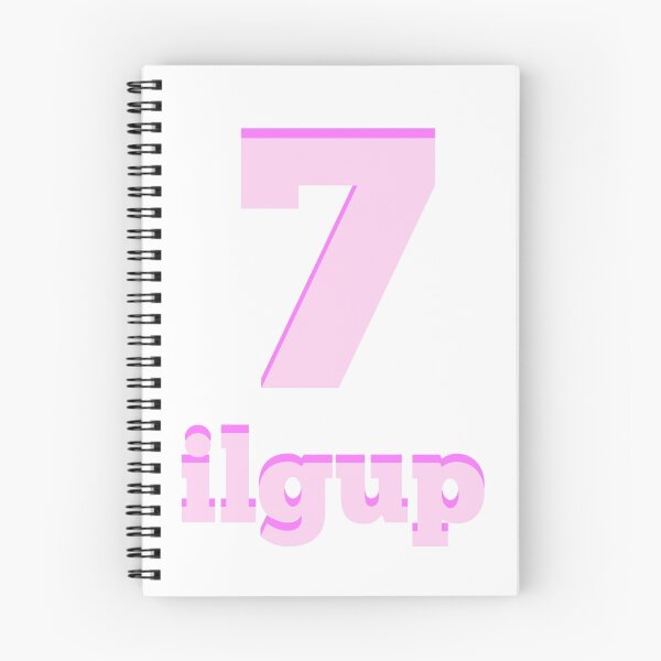 Item preview, Baby learns Korean - number seven pink designed and sold by jshek8188.