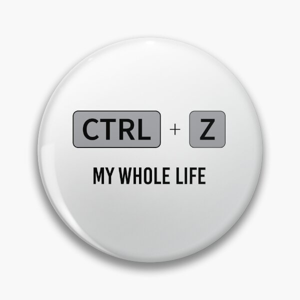Item preview, Ctrl Z My Whole Life designed and sold by GetJensized.