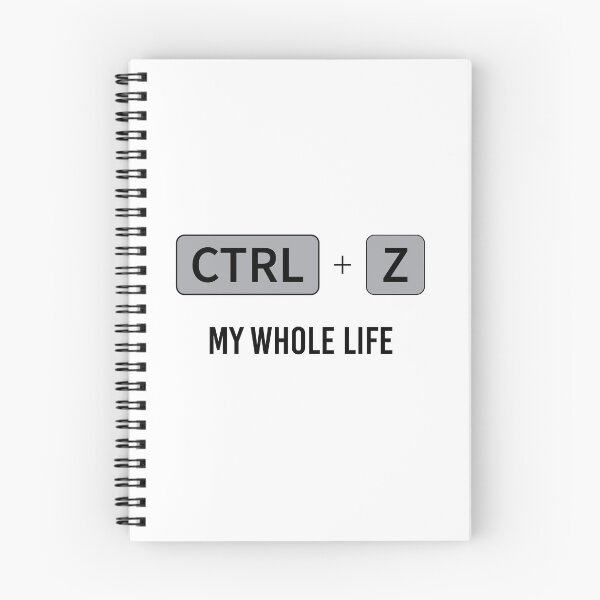 Item preview, Ctrl Z My Whole Life designed and sold by GetJensized.