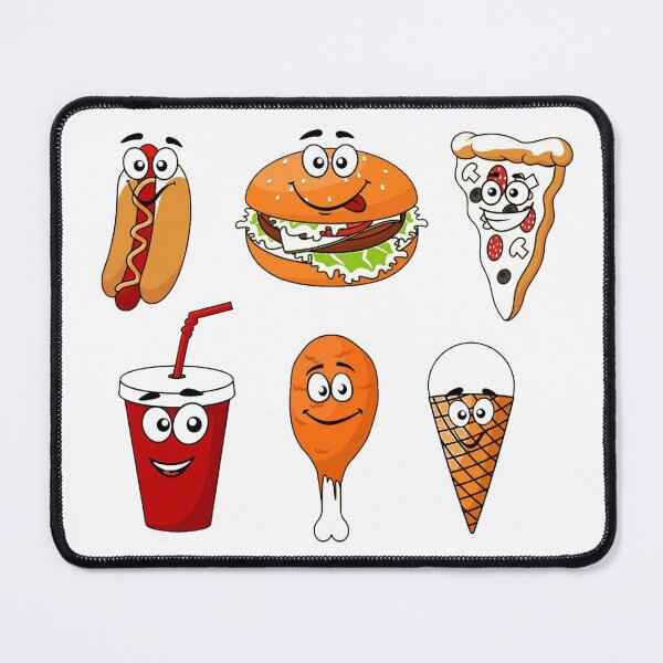 Item preview, Fast food sticker pack designed and sold by Midhuna.