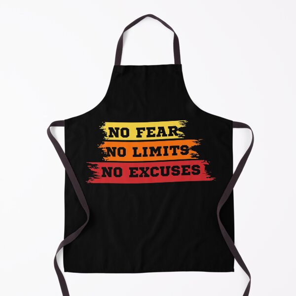 Item preview, No Fear No Excuses No Limits designed and sold by OMG Outfits .