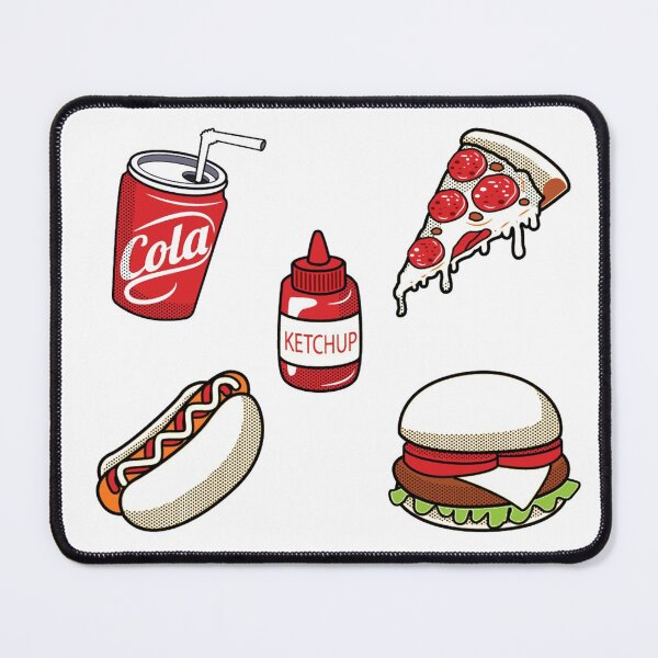Item preview, Junk food sticker pack designed and sold by Midhuna.