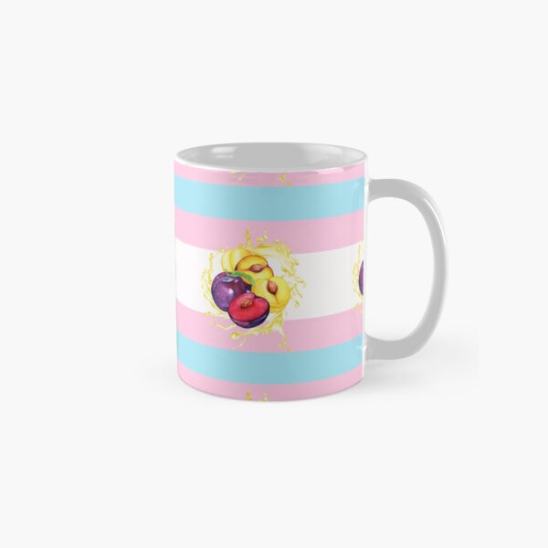 Summer fruit - transgender flag splash Classic Mug
