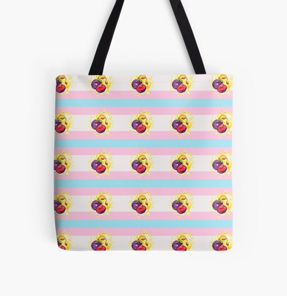 Summer fruit - transgender flag splash All Over Print Tote Bag
