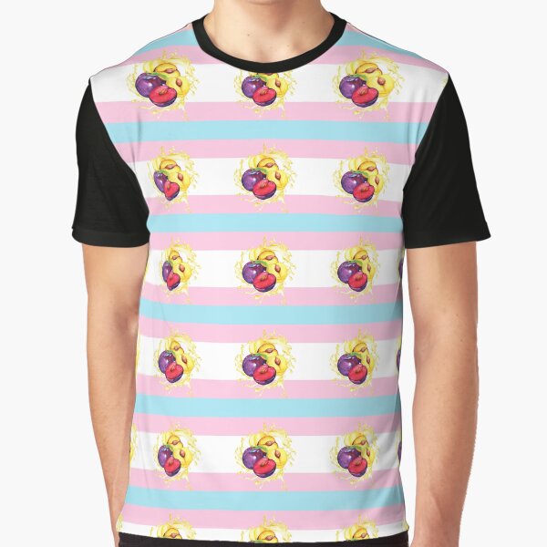 Summer fruit - transgender flag splash Graphic T-Shirt