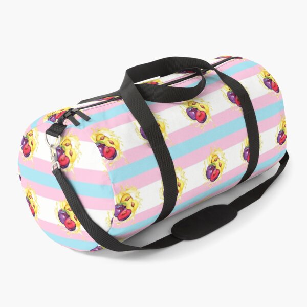Summer fruit - transgender flag splash Duffle Bag