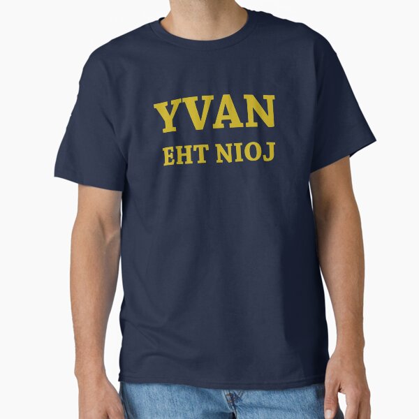 Vista previa del artículo con la obra «YVAN EHT NIOJ», diseñado y vendido por cheezetoast.