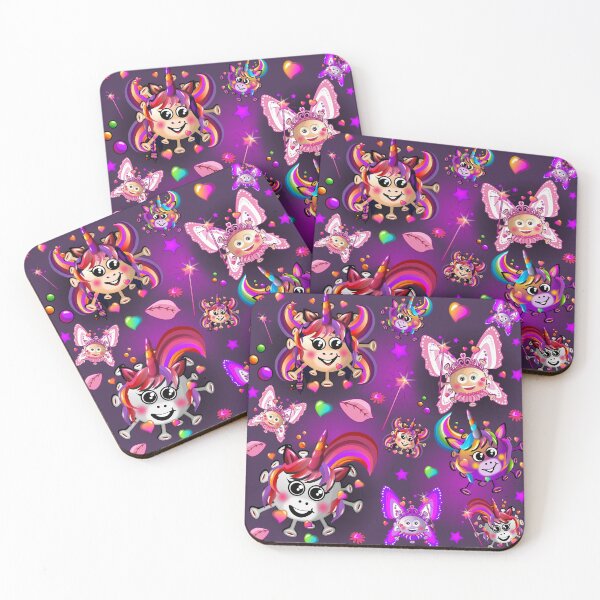 Item preview, Monstrous Halloween of the Simonsitos Fairies and Unicorns designed and sold by simonsitos.