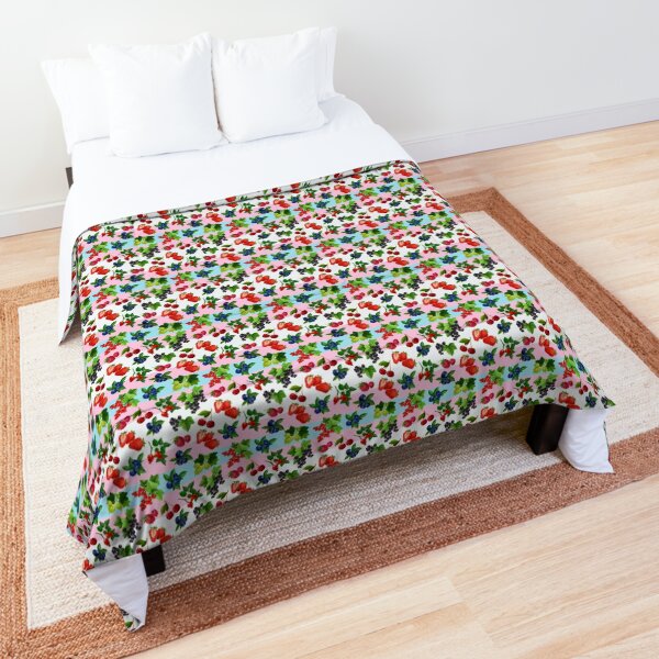 Berries - transgender flag Comforter